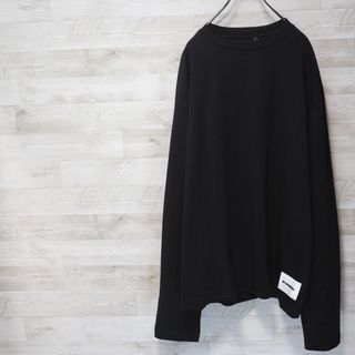 ジルサンダー(Jil Sander)のタグ付き未使用 JIL SANDER+ T-SHIRT CN LS-Bk/XXL(Tシャツ/カットソー(七分/長袖))