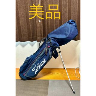 Titleist - 値下げ　美品　タイトリスト 軽量 スタンドバッグ ネイビー