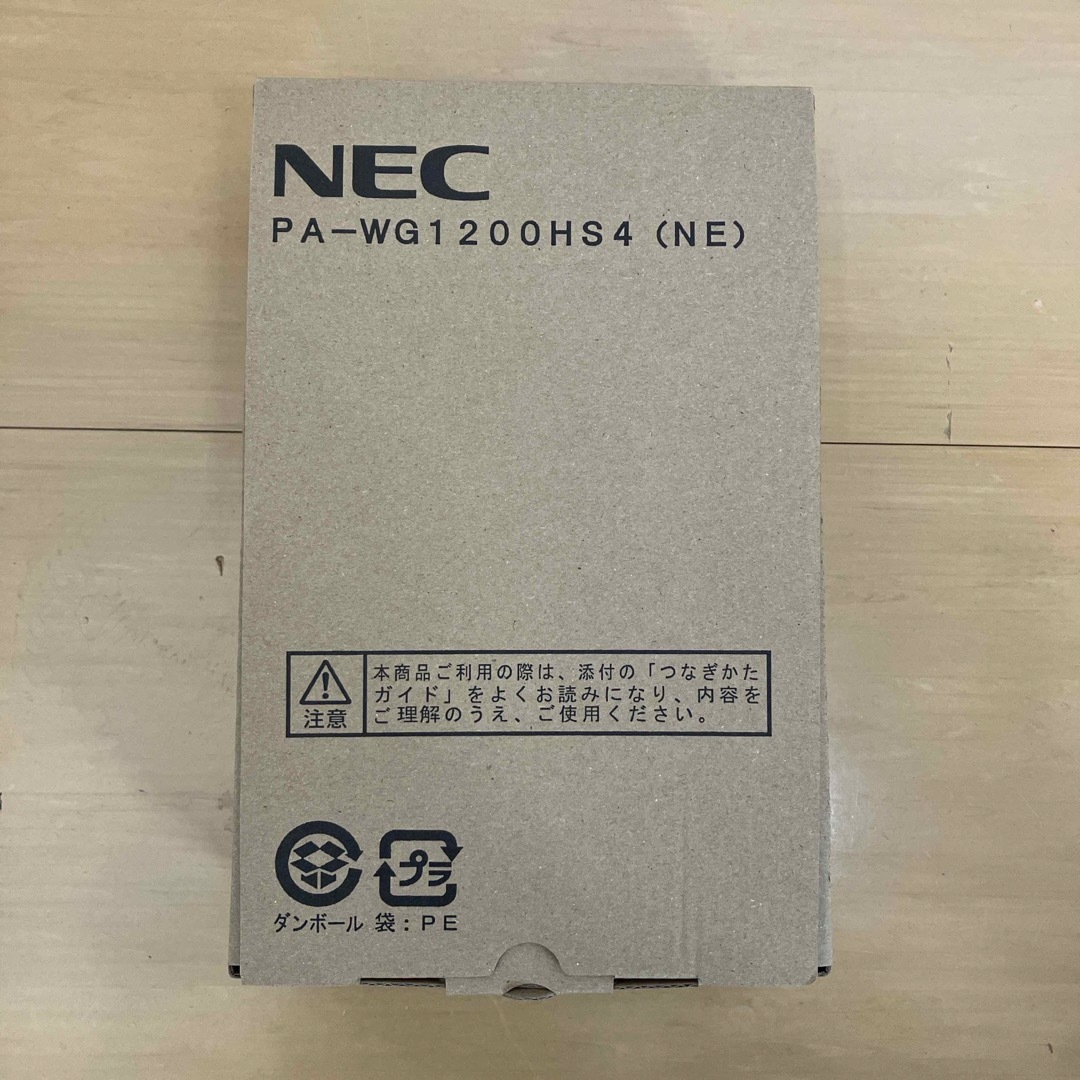 NEC(エヌイーシー)のNEC  ルーター  PA-WG1200HS4（NE） スマホ/家電/カメラのPC/タブレット(PC周辺機器)の商品写真