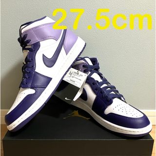 ナイキ(NIKE)の【新品未使用】NIKE AIR JORDAN1 MID（27.5cm）(スニーカー)