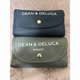 ディーンアンドデルーカ(DEAN & DELUCA)のDEAN&DELUCA ディーンアンドデルーカ　エコバッグ　ネイビー　グレー(エコバッグ)