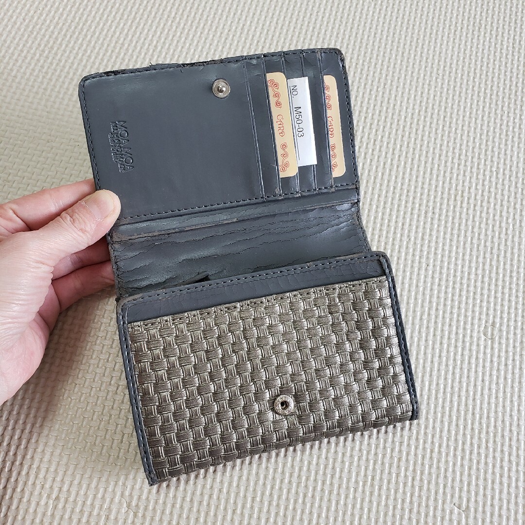 新品、未使用 MOA MOA 折り財布(難あり) レディースのファッション小物(財布)の商品写真