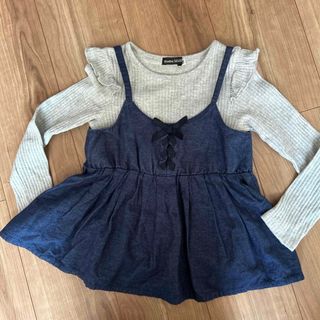 ベベ(BeBe)のBeBe キャミ➕Tシャツセット120(Tシャツ/カットソー)