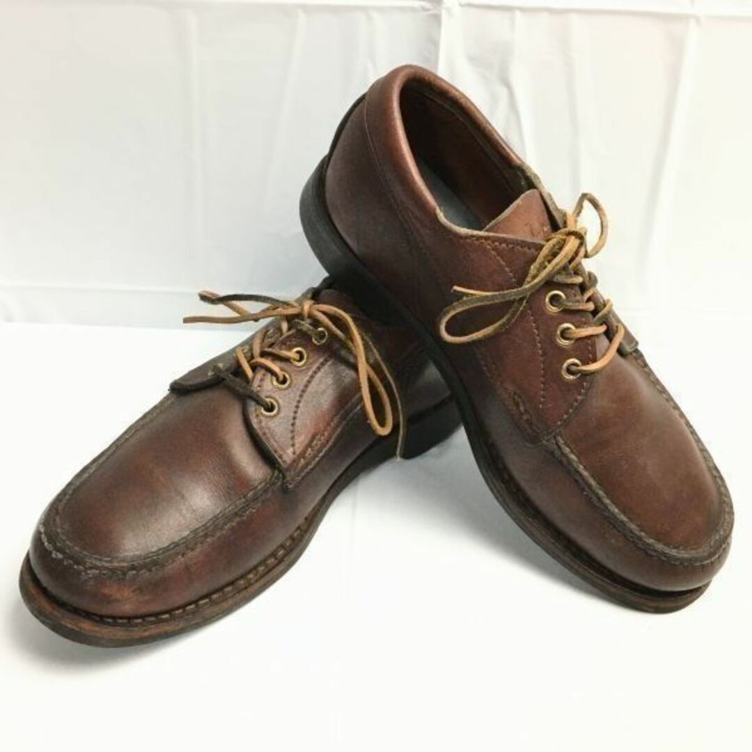 BAZZBERGgtGOKEYS/ゴーキー　70s?ビンテージ/Vintage USA製　レザーカジュアルシューズ　ダークブラウン/茶/BROWN〉size27.0-27.5相当/メンズ/菅NO.WZE-2 #BUZZBERG　-WZE-2-6th