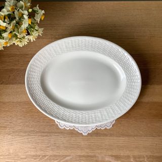 ウェッジウッド(WEDGWOOD)の未使用／ウェッジウッド　ナンタケット　34㎝オーバルプレート(食器)