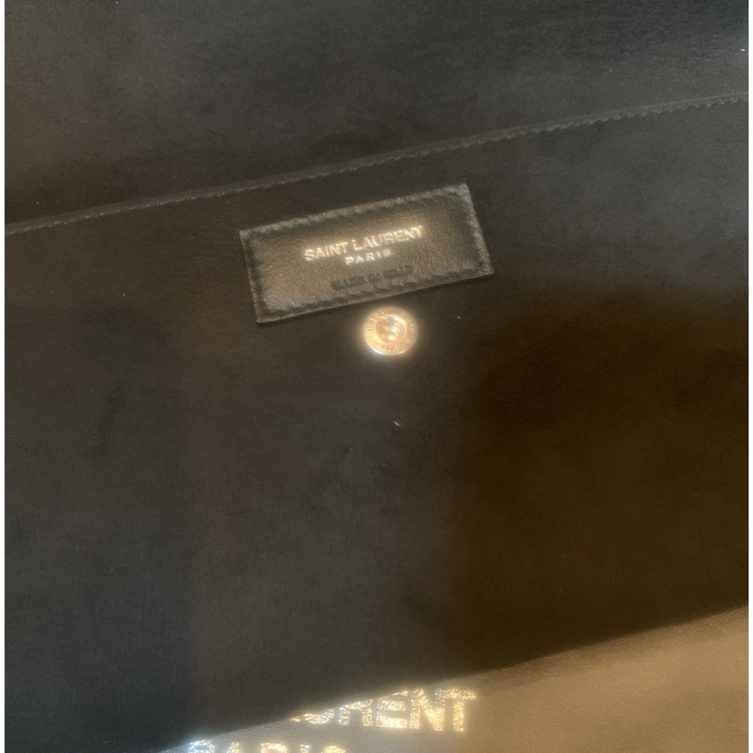 Saint Laurent(サンローラン)のサンローラン　ナップサック　リュック　グレー　レザー メンズのバッグ(バッグパック/リュック)の商品写真