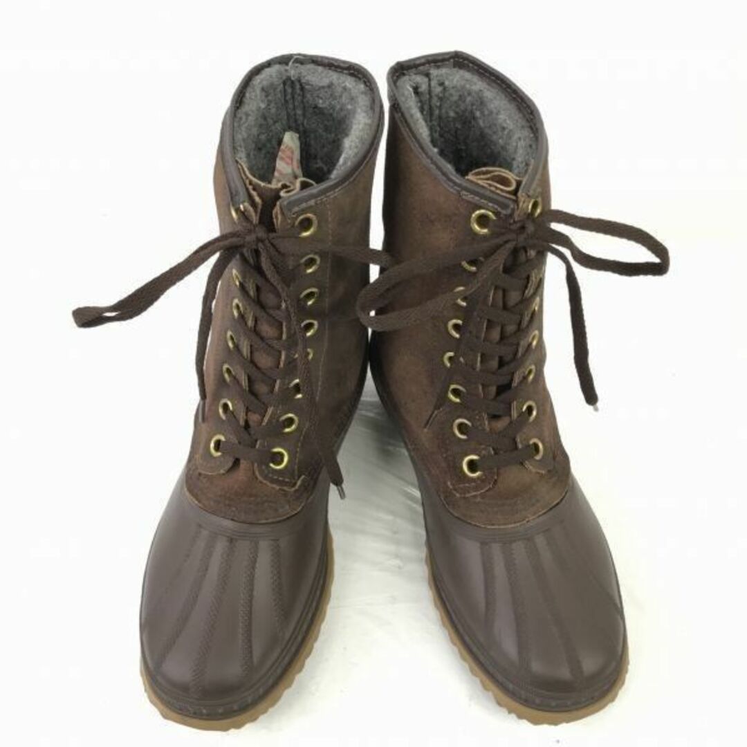 カナダ老舗★ソレル/SOREL★本革/スノーブーツ【24.5/茶系】インナー付き/雪作業/防水◆WB48-8 #BUZZBERG -WB48-8-6th カナダ老舗★ソレル/SOREL★本革/スノーブーツ【24.5/茶系】インナー付き/雪作業/防水◆WB48-8 #BUZZBERG -WB48-8-6th