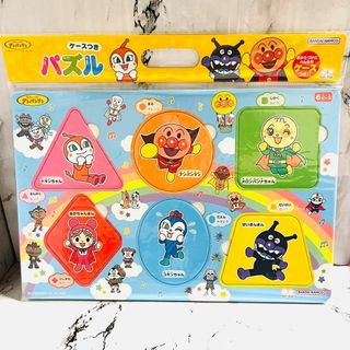 ☆アンパンマン ハッピーロッピーパズル 6ピース☆(知育玩具)