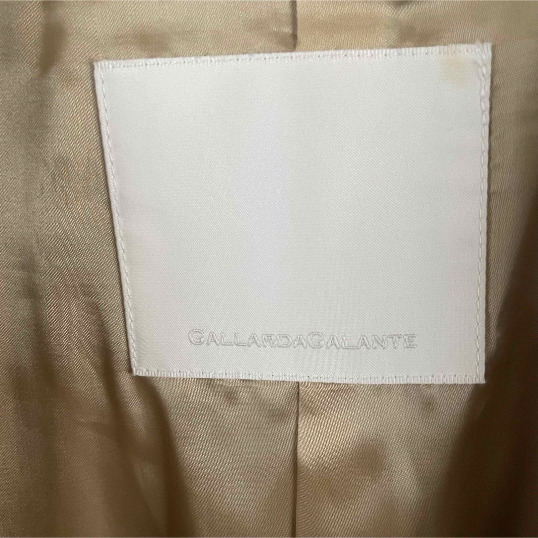 GALLARDA GALANTE(ガリャルダガランテ)のガリャルダガランテ　GALLARDAGALANTE ライトチェスターコート レディースのジャケット/アウター(ロングコート)の商品写真