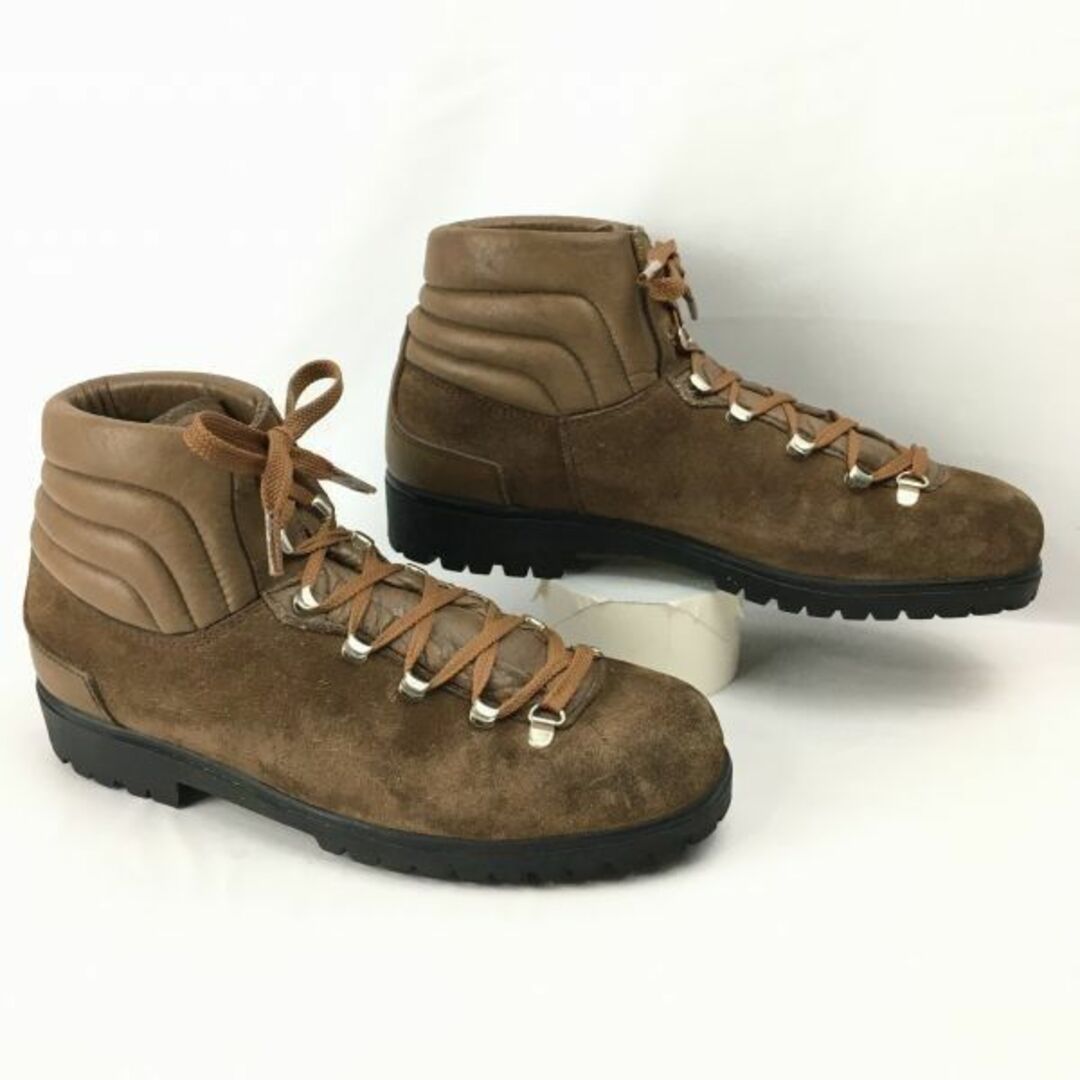 7日本サイズ80年代以前　ローバー/LOWA　登山　トレッキングブーツ　size7　25.5程度〈ブラウン/茶/BROWN〉メンズ/菅No.WZB198 #BUZZBERG　-WZB198-6th