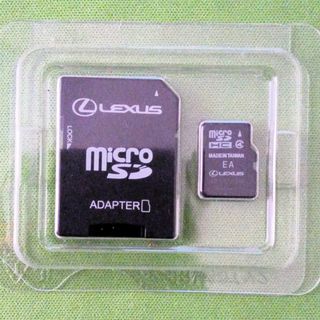 レクサスＣＴ ナビ用　地図データ　microSDカード　2017年版　(その他)