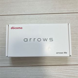 フジツウ(富士通)のFUJITSU arrows We F-51B ホワイト(スマートフォン本体)