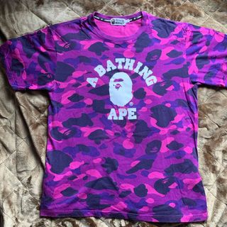 アベイシングエイプ(A BATHING APE)のシャツ(Tシャツ/カットソー(半袖/袖なし))