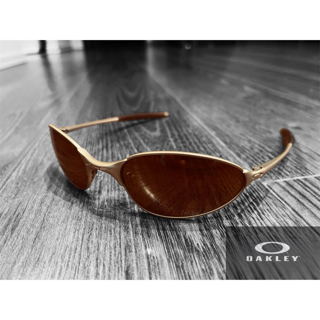 cwire美品　Oakley C Wire オークリー　ワイヤー　ゴールド　サングラ