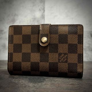 ヴィトン(LOUIS VUITTON) がま口 財布(レディース)（ブラウン/茶色系