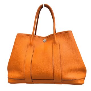 エルメス(Hermes)の　エルメス HERMES ガーデンパーティTPM　□O刻 オレンジ ネゴンダ レディース ハンドバッグ(ハンドバッグ)