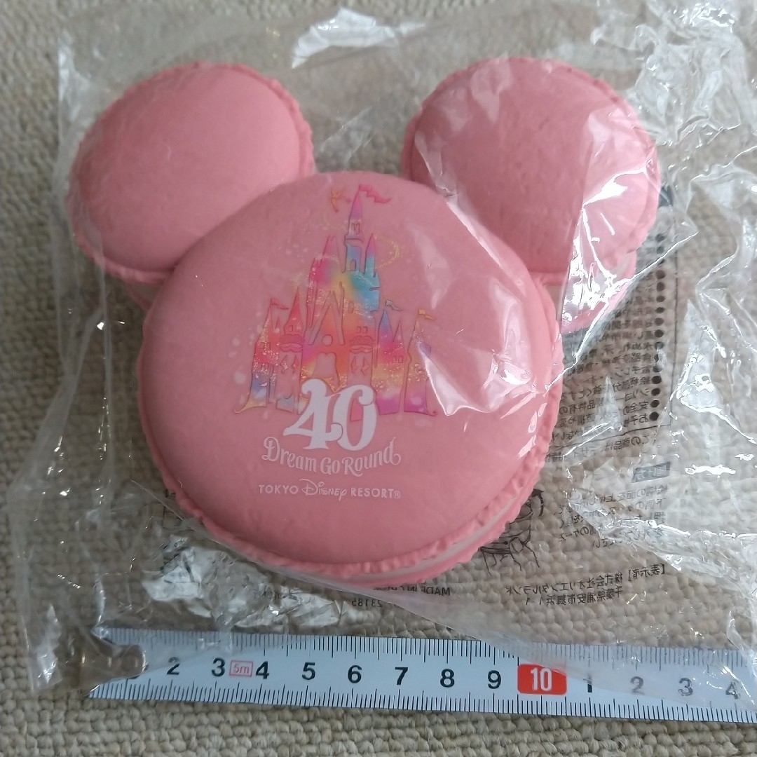 Disney(ディズニー)のディズニー40周年スーベニア　ランチバッグ　マカロンケース エンタメ/ホビーのおもちゃ/ぬいぐるみ(キャラクターグッズ)の商品写真