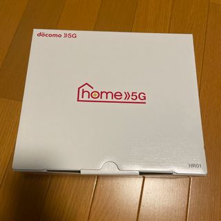 エヌティティドコモ(NTTdocomo)のドコモ　ホーム5G docomo home 5G HR01 Wi-Fiルーター(PC周辺機器)