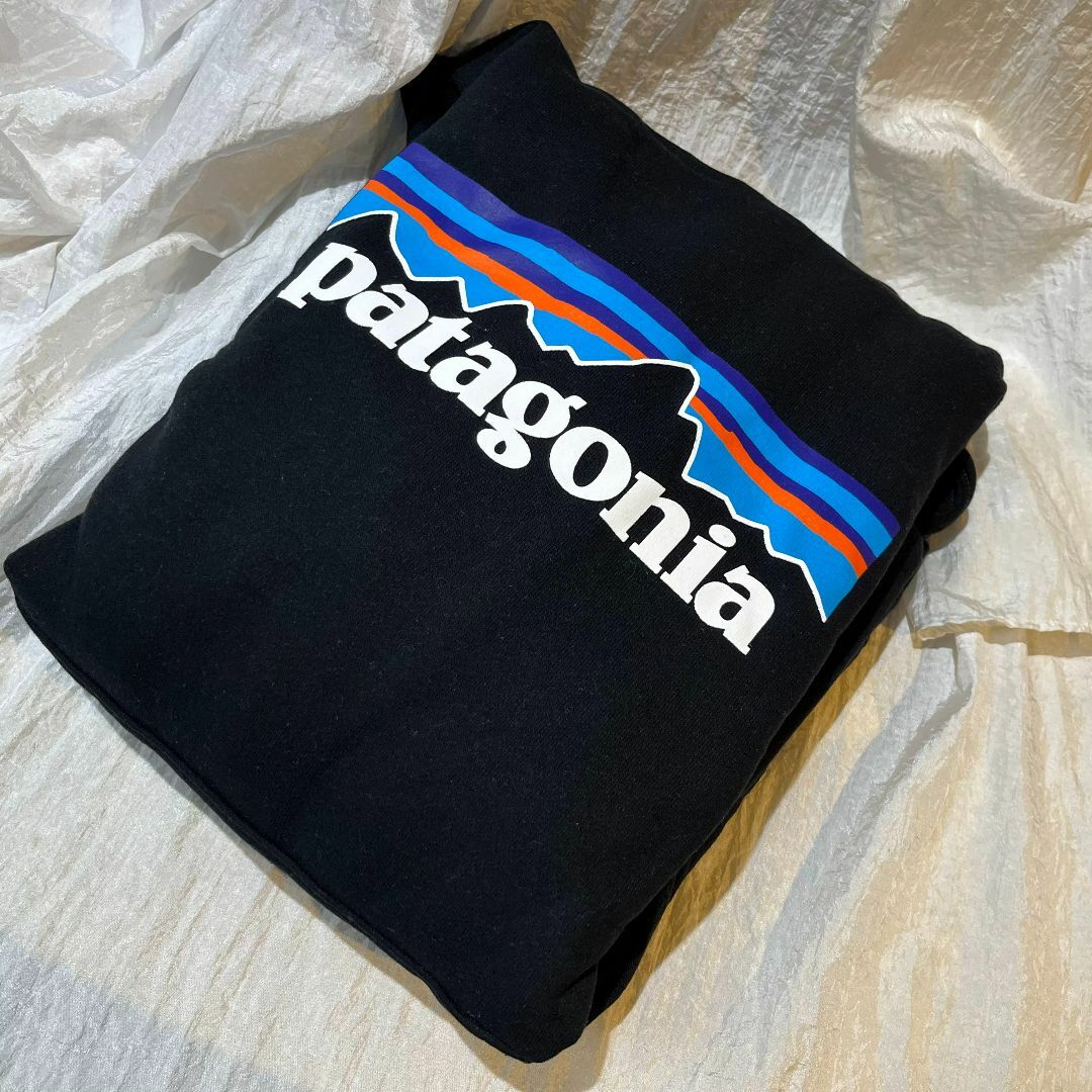 patagonia(パタゴニア)のパタゴニア　パーカー　フーディ　トレーナー　黒　M　新品未使用 メンズのトップス(パーカー)の商品写真