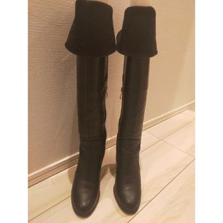 【美品】  RED VALENTINO / レッド ヴァレンティノ | Knee High Boots ニーハイブーツ | 39 | イエロー | レディースレディース