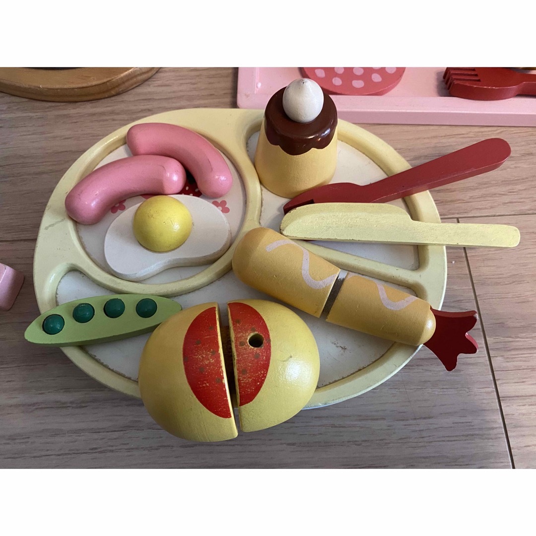 マザーガーデン 野いちごままごと グリルキッチン キッズ/ベビー/マタニティのおもちゃ(知育玩具)の商品写真
