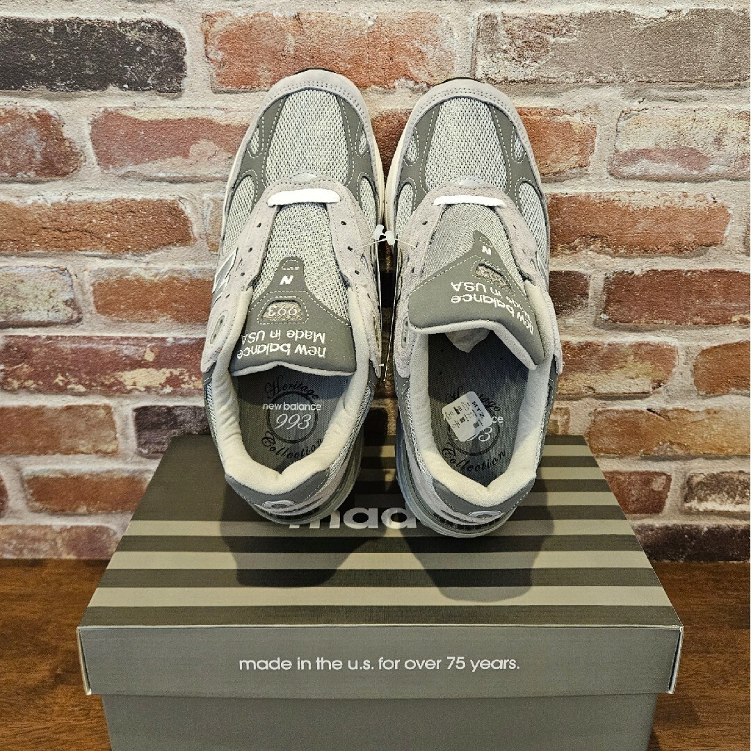New Balance(ニューバランス)のNew★Balance★M993GL26.5cmグレーニューバランス993991 メンズの靴/シューズ(スニーカー)の商品写真