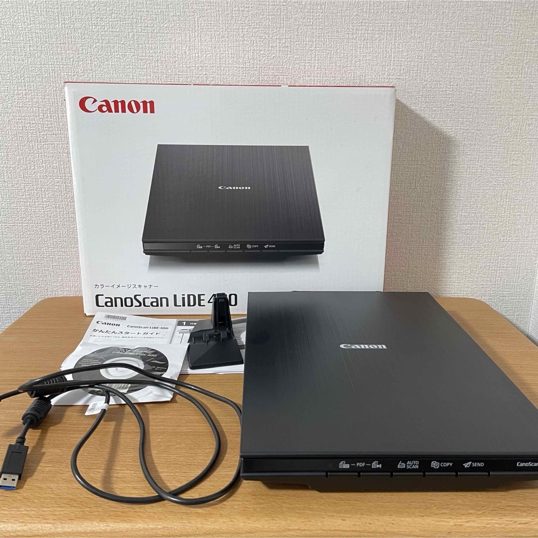 キャノンスキャナーCANOSCAN LiDE 400 美品 貧しく キャノンスキャナーCANOSCAN LiDE 400 美品 貧しく
