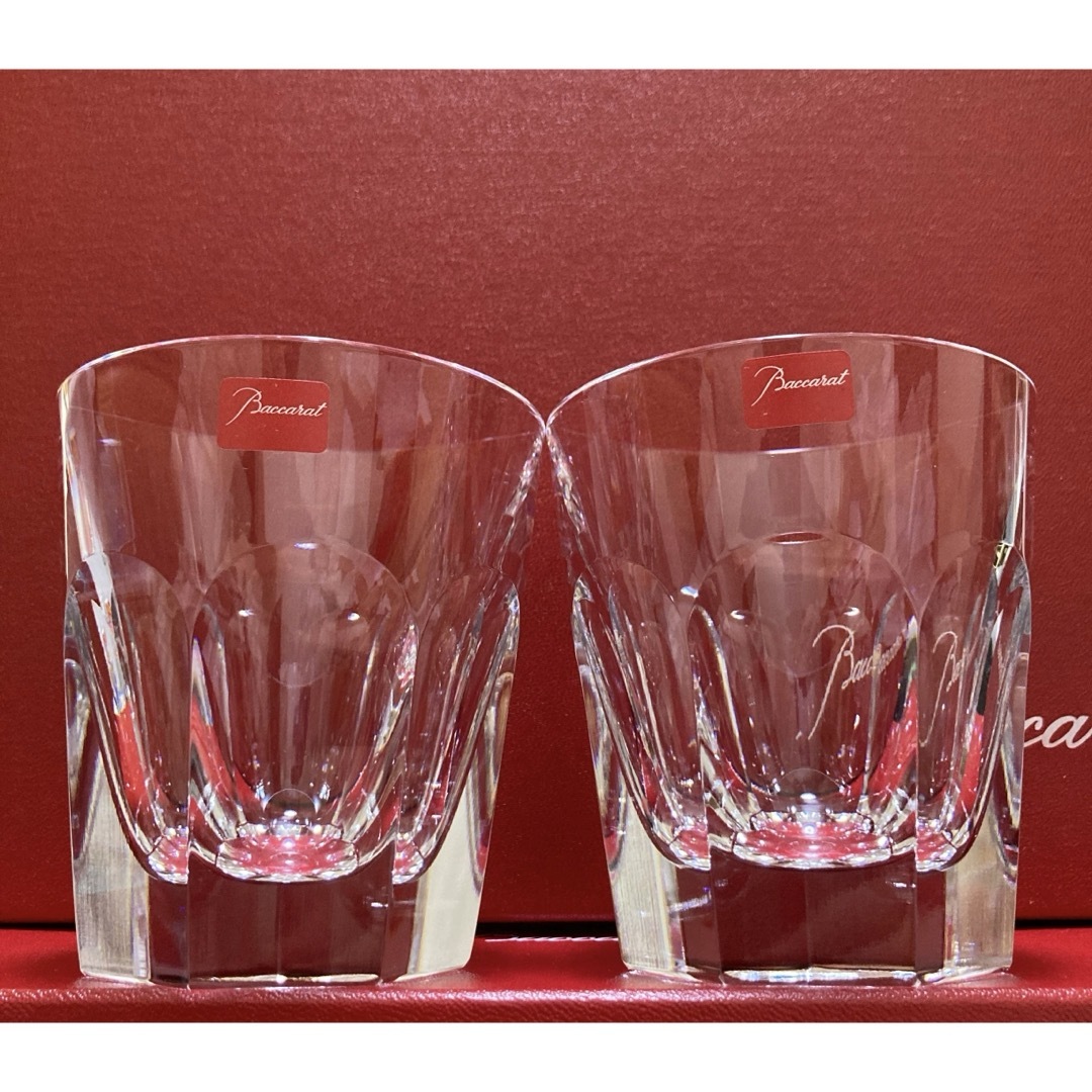 Baccarat(バカラ)のバカラクリスタル　アルクール・ロックグラスペア　新品未使用品　箱付き  インテリア/住まい/日用品のキッチン/食器(グラス/カップ)の商品写真