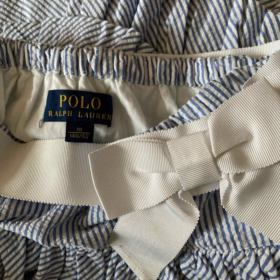 POLO RALPH LAUREN(ポロラルフローレン)のポロ ラルフ ローレン❁⃘✾ ガーリー ティアードフリルスカート140୨୧ キッズ/ベビー/マタニティのキッズ服女の子用(90cm~)(スカート)の商品写真