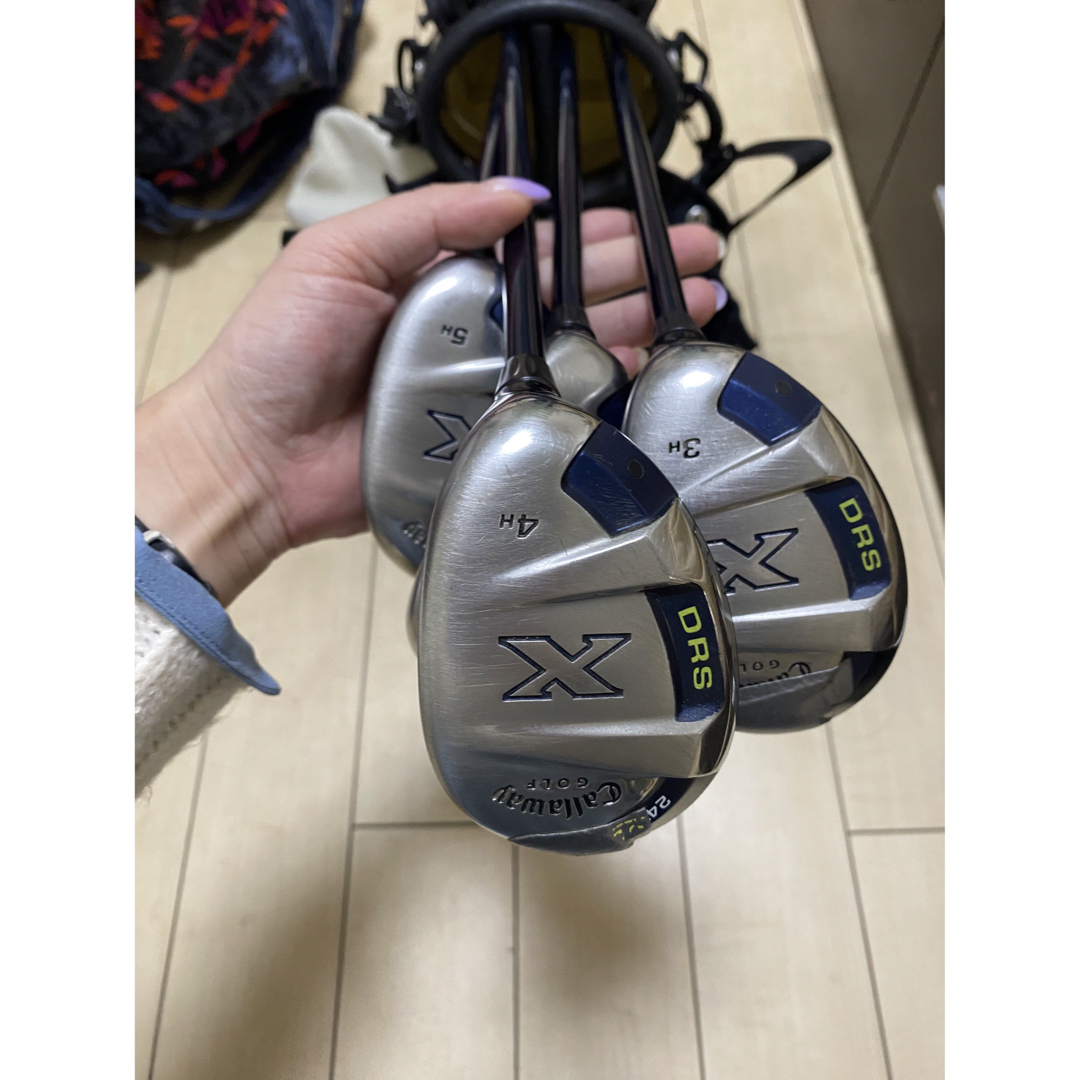 Callaway Golf(キャロウェイゴルフ)のキャロウェイ　ユーティリティ4本セット スポーツ/アウトドアのゴルフ(クラブ)の商品写真