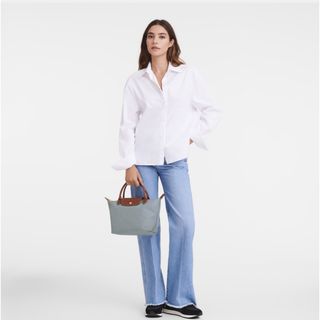 ニッケル本体【新品】ロンシャン LONGCHAMP ハンドバッグ ホーソーピンク レディース