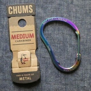 チャムス(CHUMS)のCHUMS カラビナ CH61-0122 M レインボー 未使用(キーホルダー)