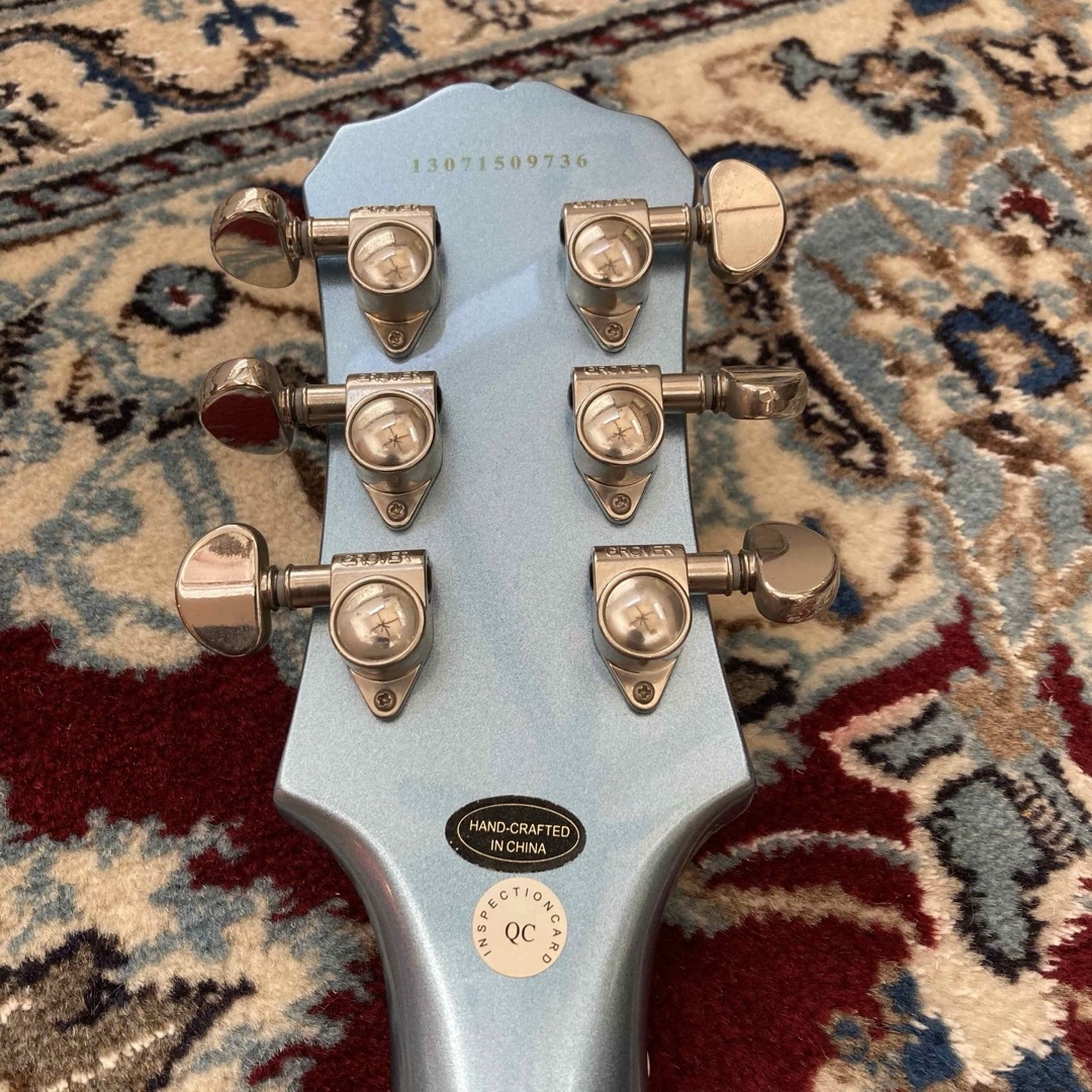 Epiphone(エピフォン)のEpiphone / Les Paul Standard Pelham Blue 楽器のギター(エレキギター)の商品写真