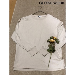 グローバルワーク(GLOBAL WORK)の💕グローバルワーク💕Ｍサイズ💕綿100%長Ｔ💕(Tシャツ(長袖/七分))
