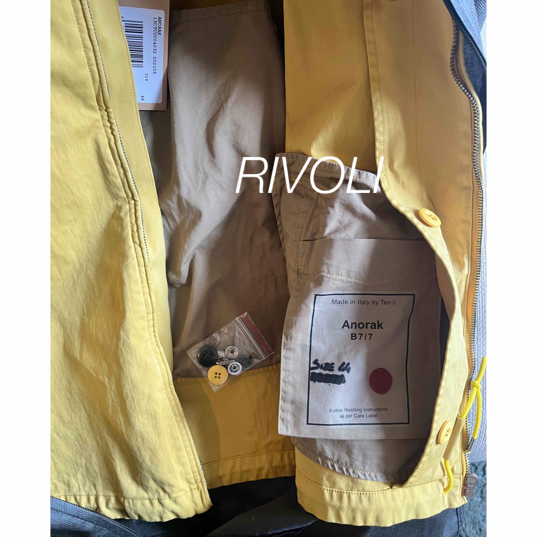 Ten-c(テンシー)の新品 レア希少カラー サイズ Ten-C anorak jacket 44 メンズのジャケット/アウター(マウンテンパーカー)の商品写真