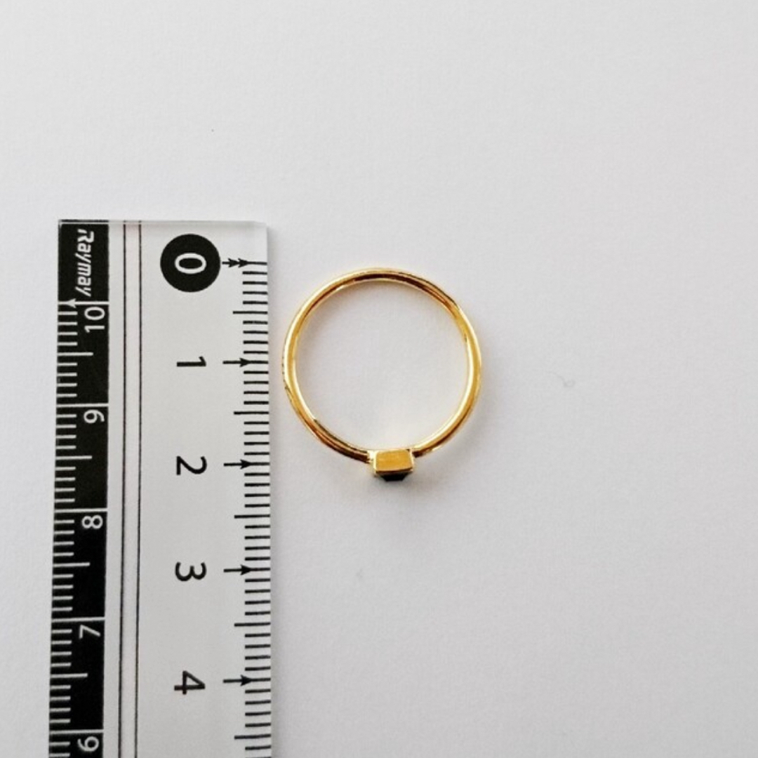 No.93  エメラルド　クリスタル　リング レディースのアクセサリー(リング(指輪))の商品写真