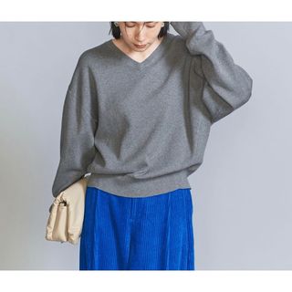 ビューティアンドユースユナイテッドアローズ(BEAUTY&YOUTH UNITED ARROWS)の【美品】BEAUTY & YOUTH Vネックプルオーバー(ニット/セーター)