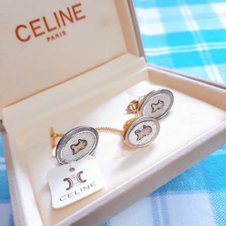 セリーヌ(celine)の確実本物＊CELINE　セリーヌ　ネクタイピン　カフリンクス　3点セット(ネクタイピン)