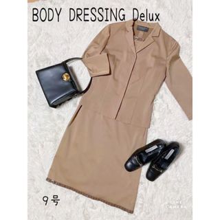 ボディドレッシングデラックス(BODY DRESSING Deluxe)の【美品】ボディ ドレッシング 　ワンピーススーツ　M　お洒落　セレモニー用として(スーツ)