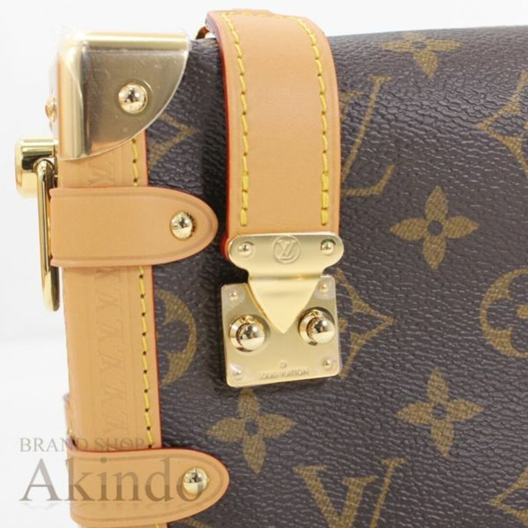 LOUIS VUITTON(ルイヴィトン)の【新品】ルイヴィトン ショルダーバッグ サイド トランク PM モノグラム ブラウン M46815 レディース 新作 斜め掛け かばん bag 高級感 ラグジュアリー プレゼント LOUIS VUITTON ブランド レディースのバッグ(ショルダーバッグ)の商品写真