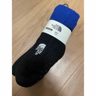 ザノースフェイス(THE NORTH FACE)のヌプシ ブーティソ ックス（キッズ）ブルー　新品(靴下/タイツ)