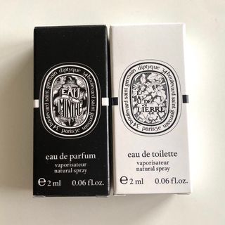 ディプティック(diptyque)のDiptypue 香水サンプル(2個セット)(サンプル/トライアルキット)