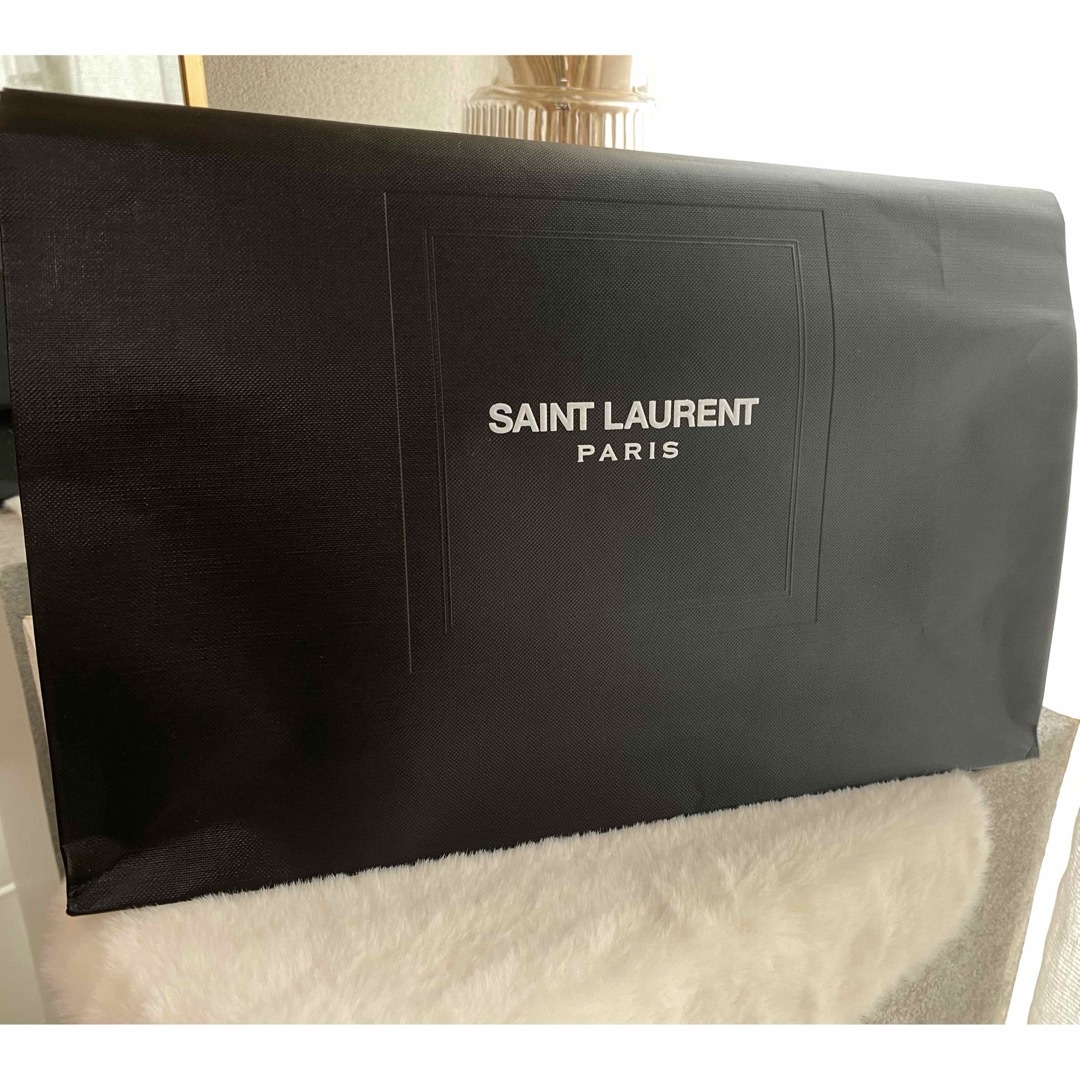 Saint Laurent - 正規品 美品 サンローラン YSL 長財布 ブラック 黒