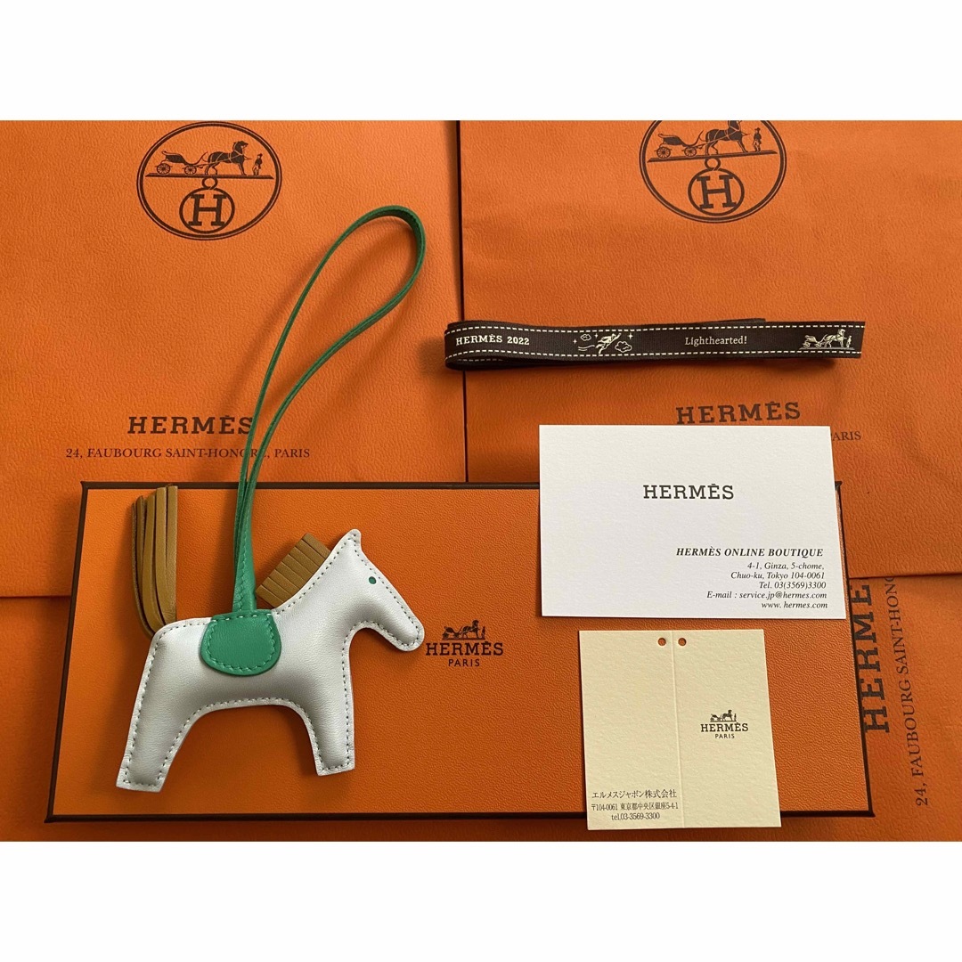 Hermes(エルメス)のHERMES エルメス ロデオチャーム レア 新品末使用🎵 レディースのアクセサリー(チャーム)の商品写真