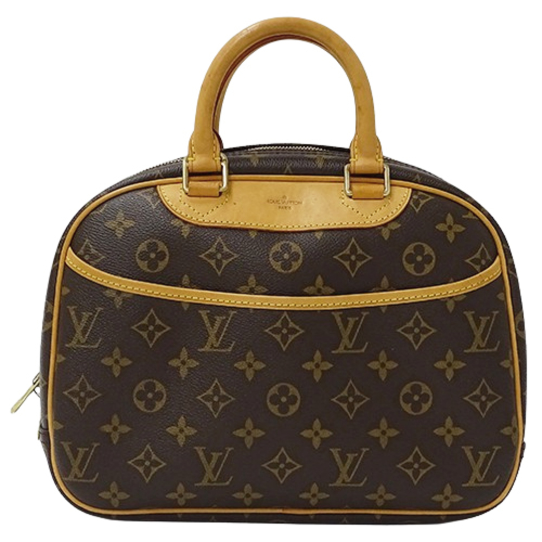 ―サイズルイ ヴィトン LOUIS VUITTON バッグ モノグラム レディース ブランド ハンドバッグ トゥルービル M42228 ブラウン おしゃれ 大人 おでかけ