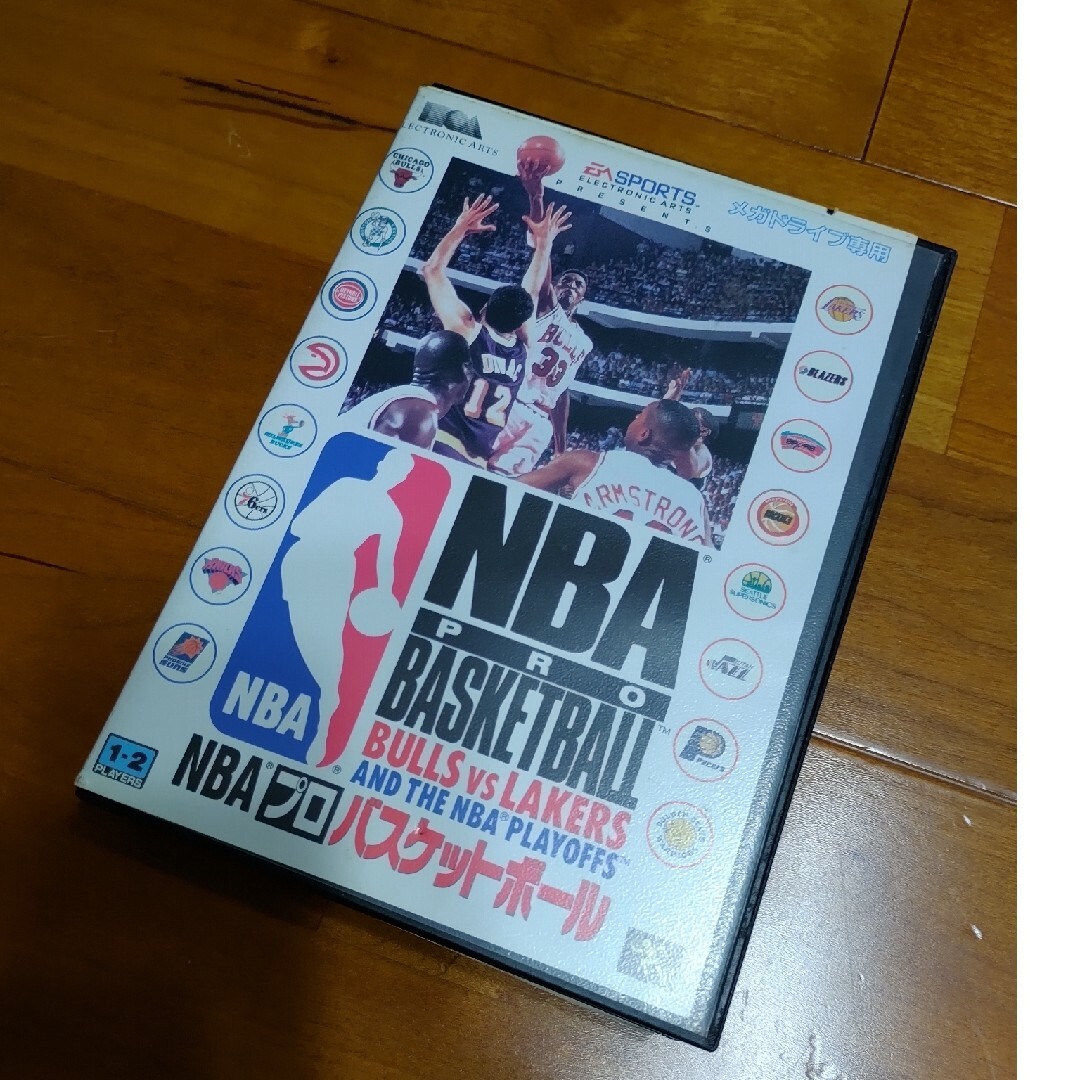 SEGA(セガ)のメガドライブ　NBAバスケットボール　BULLS vs LAKERS エンタメ/ホビーのゲームソフト/ゲーム機本体(家庭用ゲームソフト)の商品写真