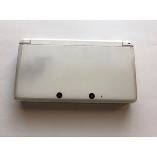 ニンテンドー3DS(ニンテンドー3DS)のジャンク　Nintendo 3DS  本体　ピュアホワイト　ゲーム機(携帯用ゲーム機本体)