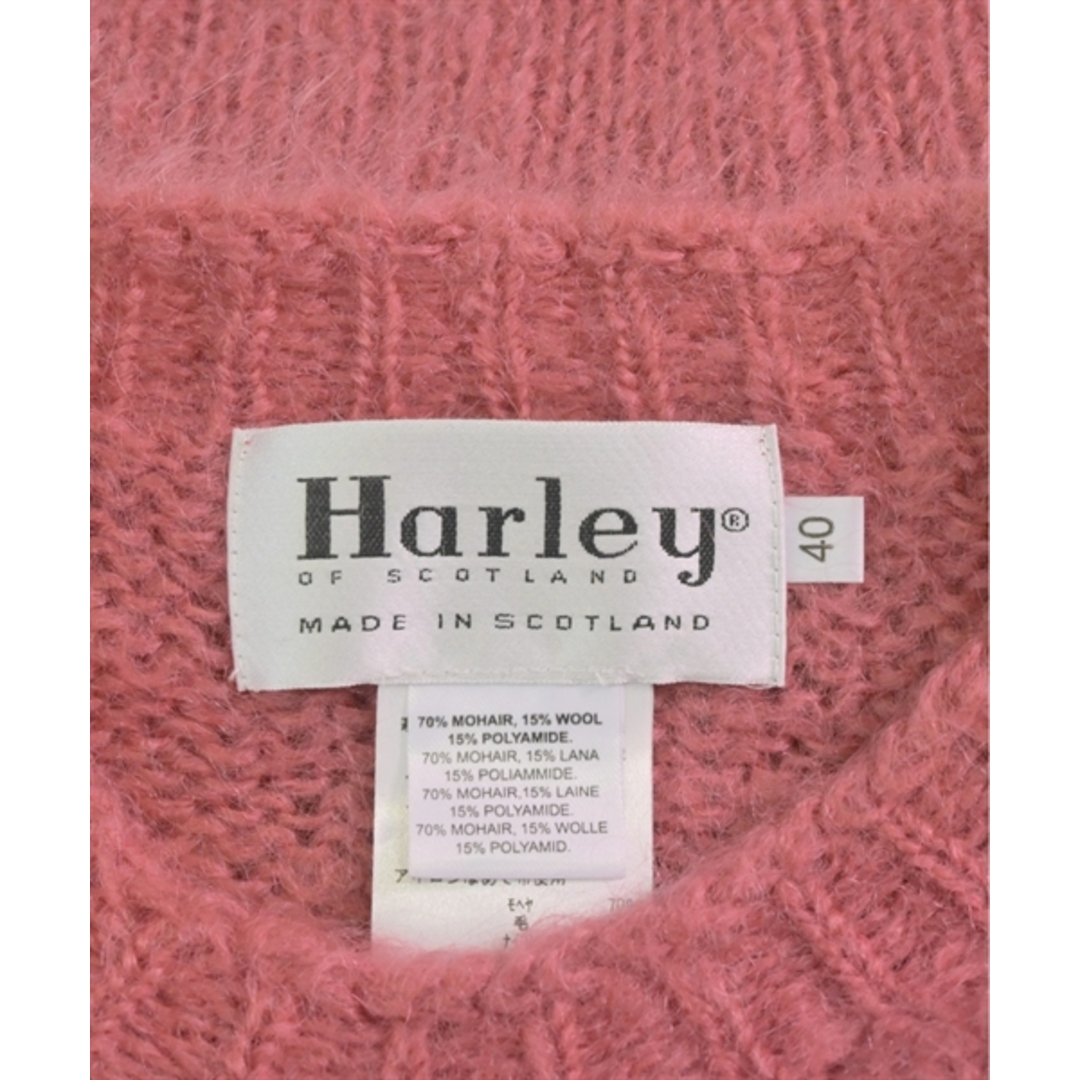 Harley of Scotland(ハーレーオブスコットランド)のHarley OF SCOTLAND ニット・セーター 40(M位) ピンク 【古着】【中古】 レディースのトップス(ニット/セーター)の商品写真