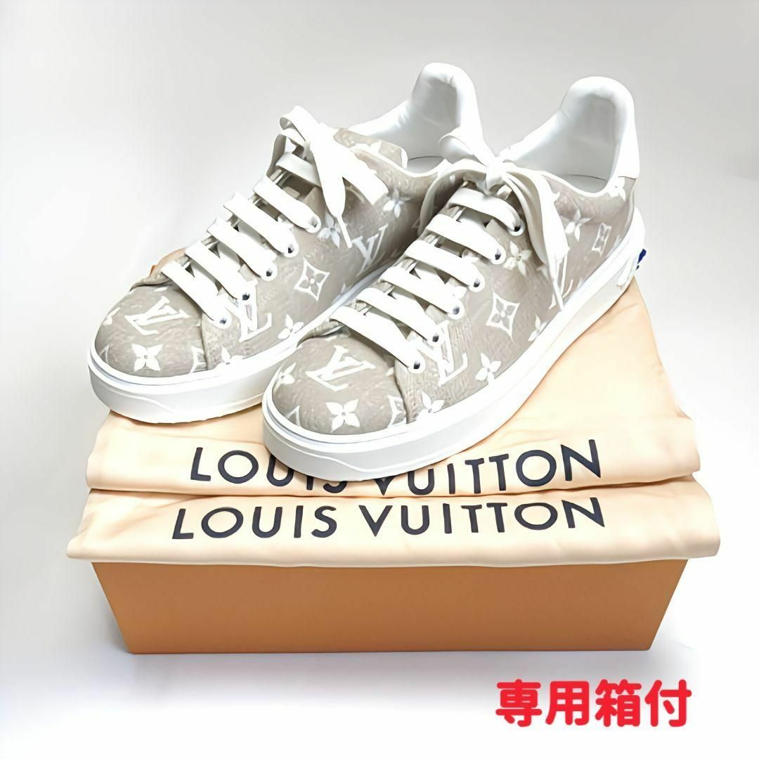 LOUIS VUITTON(ルイヴィトン)の新品そっくりさん⭐ルイヴィトン タイムアウトライン スニーカー 38.5 レディースの靴/シューズ(スニーカー)の商品写真