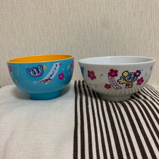 エンジェルブルー　お茶碗セット　レア